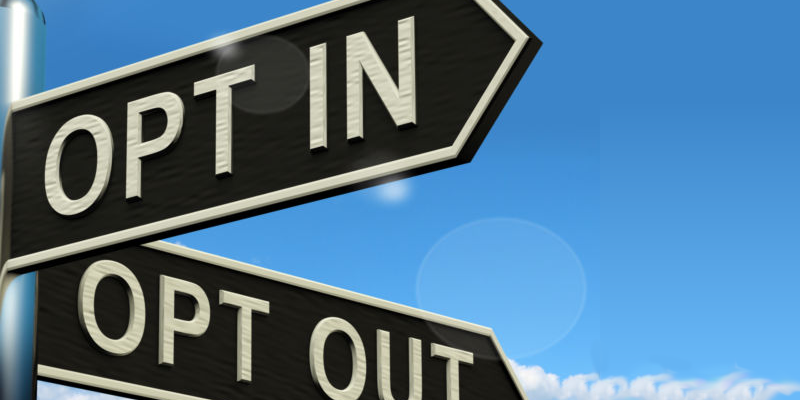 opt-in opt-in